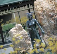 St Barbara Square and Statue - Accommodation Port Macquarie