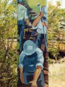 Capella Light Pole Murals - Accommodation Port Macquarie 0