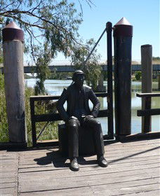 Captain John Egge Statue - Accommodation Port Macquarie 0