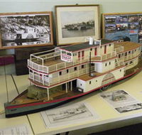 Wentworth Model Paddlesteamer Display - Accommodation Port Macquarie