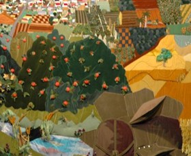 Griffith Regional Theatre Soft Sculptured Curtain - Accommodation Port Macquarie 0