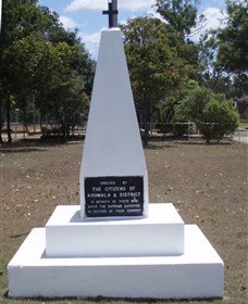 Koumala War Memorial - Accommodation Port Macquarie 1
