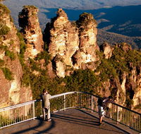 Echo Point lookout Three Sisters - Accommodation Port Macquarie