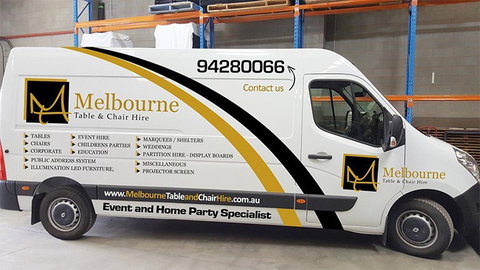 Melbourne Table & Chair Hire - Accommodation Port Macquarie 1