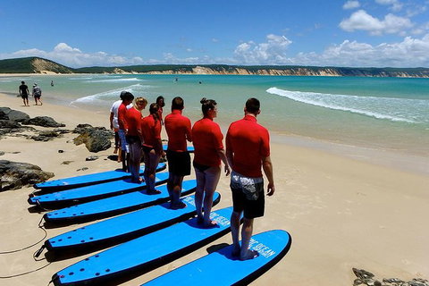 Rainbow Beach Surf School: 2 Hour Main Beach Surf Lesson - Accommodation Port Macquarie 1