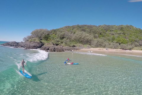 Rainbow Beach Surf Lesson Australia\'s Longest Wave 4X4 Adventure - Accommodation Port Macquarie 1