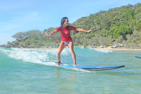 Rainbow Beach Surf Lesson Australia\'s Longest Wave 4X4 Adventure - Accommodation Port Macquarie 2