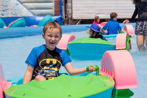 Waterworld Central - Mobile Inflatable Waterpark - Accommodation Port Macquarie 2