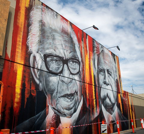 Shepparton Aboriginal Street Art Project Murals - Accommodation Port Macquarie 0