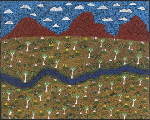 Art Exhibition - Artists Of Ampilatwatja - Accommodation Port Macquarie 0
