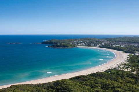 Fingal Bay Beach - Accommodation Port Macquarie 0