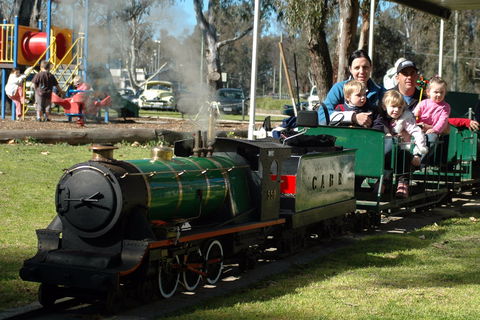 Corowa Apex Miniature Steam Train - Accommodation Port Macquarie 0
