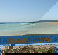 Simms Cove lookout and beach Moonta Bay - Accommodation Port Macquarie