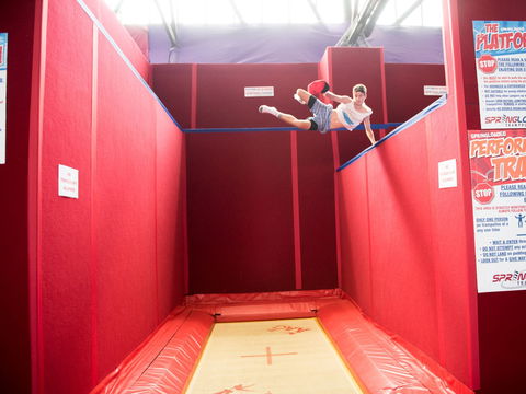 Springloaded Trampoline - Accommodation Port Macquarie 1