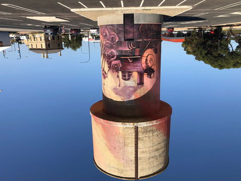 Kadina Water Tower Mural - Accommodation Port Macquarie 1