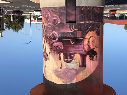 Kadina Water Tower Mural - Accommodation Port Macquarie 2