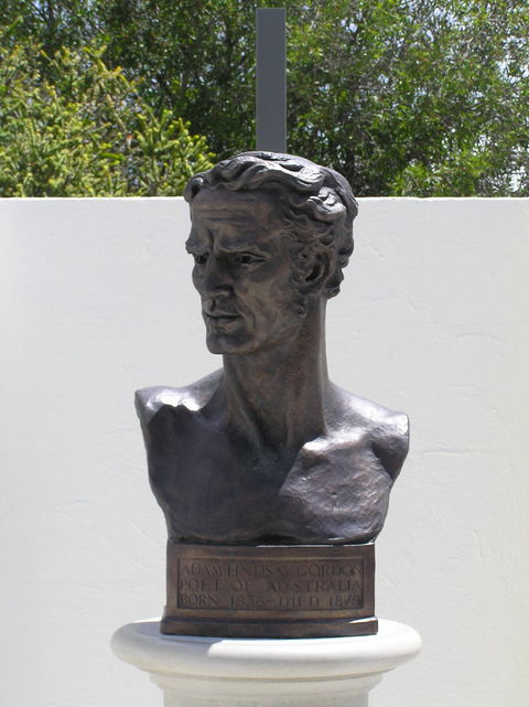 Adam Lindsay Gordon Bronze Bust - Accommodation Port Macquarie 0