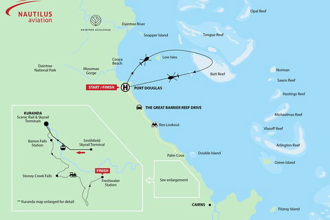 Day Tour To Kuranda, Rainforest And Port Douglas With Flight - Accommodation Port Macquarie 1