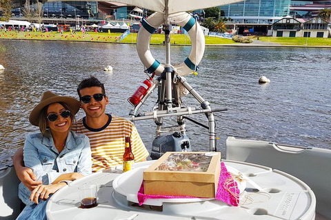 Adelaide 2-hour BBQ Boat Hire For 2 People + Wine And Cheese Grazer - Accommodation Port Macquarie 0