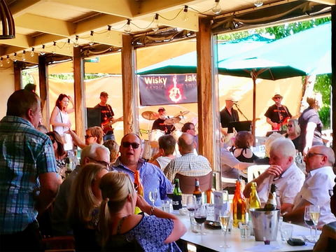 Angas Plains Wines Live In The Vines, With The Band -Wisky Jak - Accommodation Port Macquarie 1