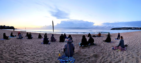 Making Meditation Mainstream Free Beach Meditation Session Mooloolaba - Accommodation Port Macquarie 0