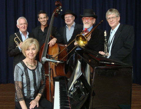 The Caxton Street Jazz Band In The Swigmore Hall At Robert Channon Wines - Accommodation Port Macquarie 0