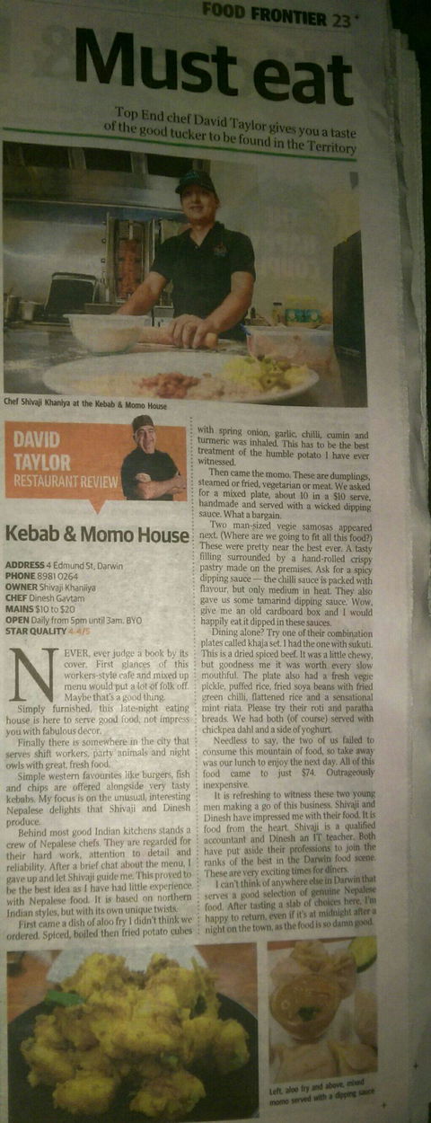 Kebab And Momo House - Accommodation Port Macquarie 4