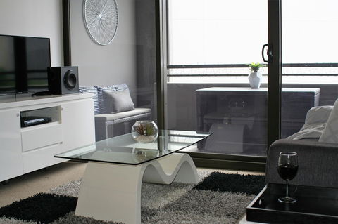 Modern Executive Apt@Barton*1BR*WiFi*Gym*Secure Parking*Canberra - Accommodation Port Macquarie 8