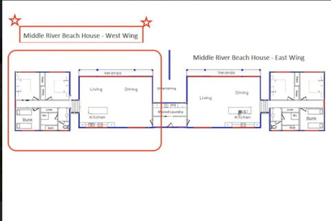 Middle River Beach House, Western House - Accommodation Port Macquarie 19