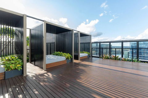 Japanese Style Waterfront Apt Wt Rooftop Pool - Accommodation Port Macquarie 18