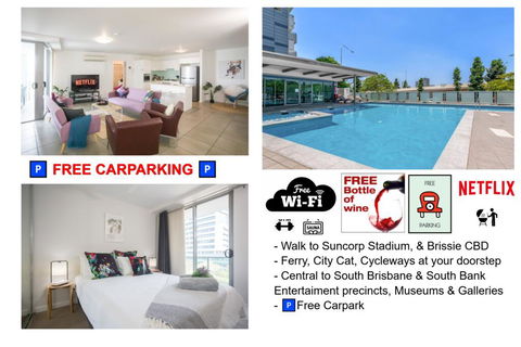 CBD Views-With FREE Wine Free-Carpark-Netflix-WiFi - Accommodation Port Macquarie 0