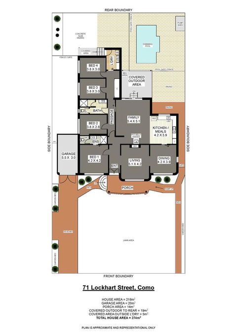 Big House Heated Pool 11 Beds Como / South Perth / Applecross - Accommodation Port Macquarie 1