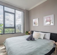 Olympic Park near Qudos Bank Arena King Bed 1BR 1Bath Sleeps 6 Air-cond parking - Accommodation Port Macquarie