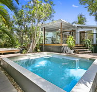 Tranquil  tropical Sunshine Beach
