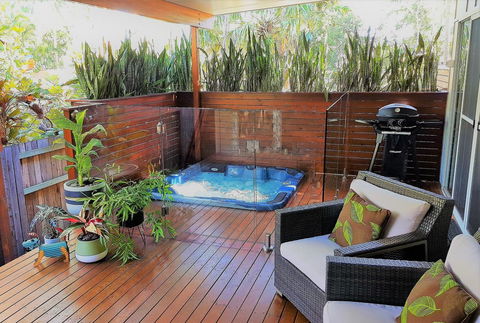 Pandanus Spa Cottage - Accommodation Port Macquarie 0