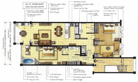 Beach Club Port Douglas Luxury Apartments - Accommodation Port Macquarie 18