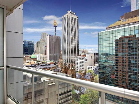 Accommodation Sydney - Kent Street Sydney CBD Top Floor 2 Bedroom Apartment With Balcony - Accommodation Port Macquarie 3