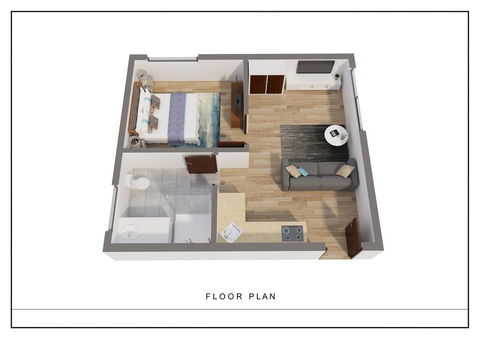 1 Bedroom Apt With Air-Conditioning In Plympton - Accommodation Port Macquarie 3