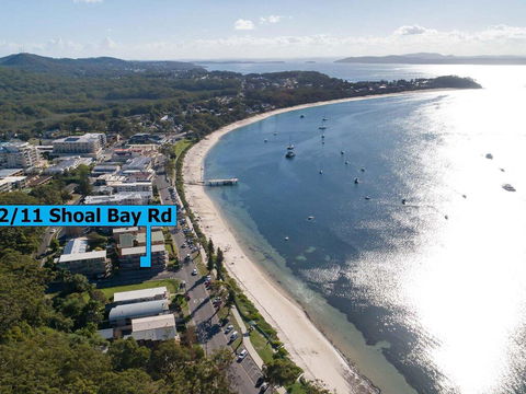 2 'Shoal Towers', 11 Shoal Bay Rd - Across The Road To Beautiful Shoal Bay Beach - Accommodation Port Macquarie 0