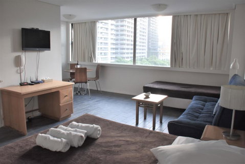 Accommodation Sydney City Centre - Hyde Park Plaza Park View College Street Studio Apartment - Accommodation Port Macquarie 0