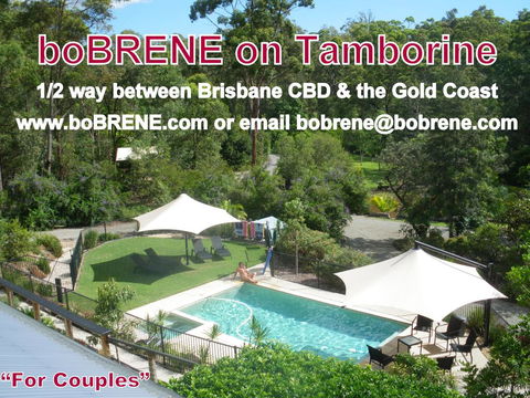 BoBRENE On Tamborine Nude Retreat - Cosy Chalet - Accommodation Port Macquarie 0