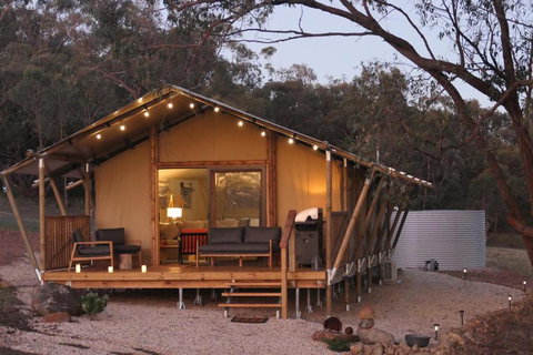 The YellowBoxWood Heathcote - Echidna Ridge And Emu Valley Tents X 2 - Accommodation Port Macquarie 0