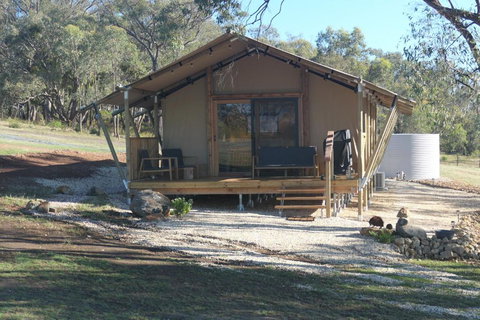 The YellowBoxWood Heathcote - Echidna Ridge And Emu Valley Tents X 2 - Accommodation Port Macquarie 3