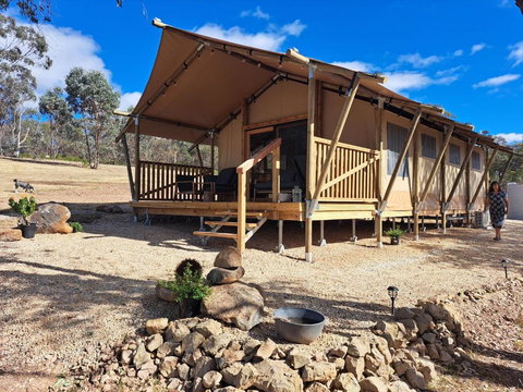 The YellowBoxWood Heathcote - Echidna Ridge And Emu Valley Tents X 2 - Accommodation Port Macquarie 1