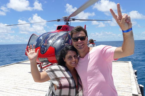 Full Day Reef Cruise Including 10 Minute Heli Scenic Flight: Get High Package - Accommodation Port Macquarie 0