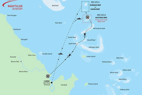 Great Barrier Reef Scenic Helicopter Tour And Cruise From Cairns - Accommodation Port Macquarie 4