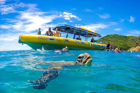 Great Barrier Reef Scenic Flight And Ocean Rafting Whitehaven Beach Day Trip - Accommodation Port Macquarie 1