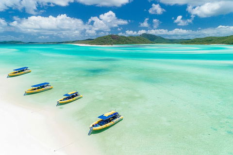 Great Barrier Reef Scenic Flight And Ocean Rafting Whitehaven Beach Day Trip - Accommodation Port Macquarie 2