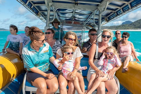 Ocean Rafting Tour To Whitehaven Beach, Hill Inlet Lookout & Top Snorkel Spots - Accommodation Port Macquarie 3