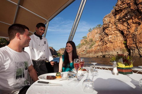 Nitmiluk (Katherine) Gorge 3.5-Hour Sunset Dinner Boat Tour - Accommodation Port Macquarie 0